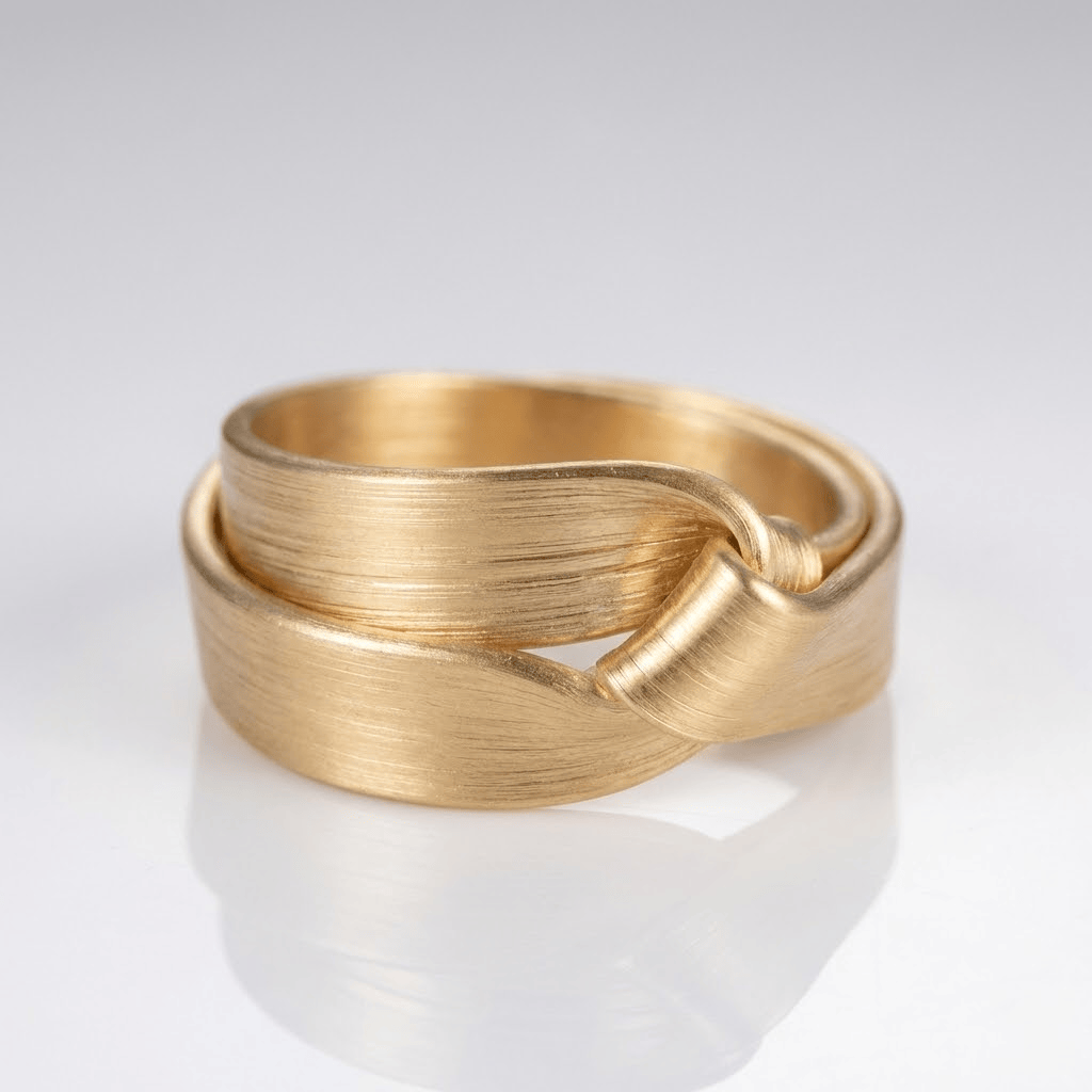Gold Wrap Vintage Ring - (Adjustable)