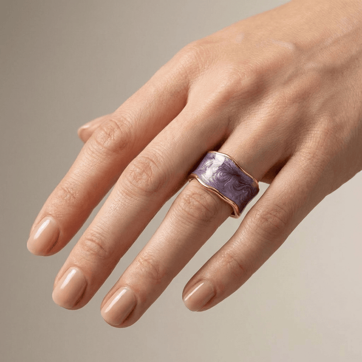Handmade Art Vintage Ring - (Adjustable)