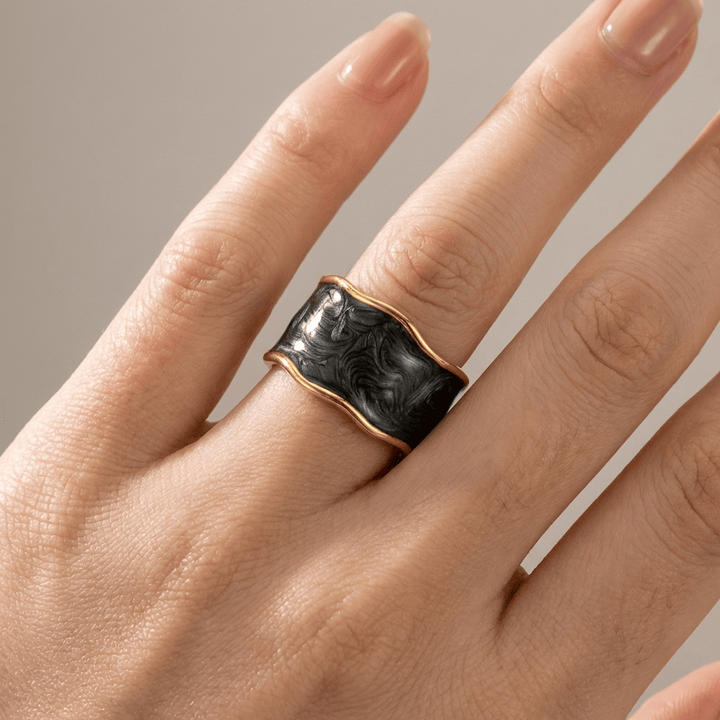 Handmade Art Vintage Ring - (Adjustable)