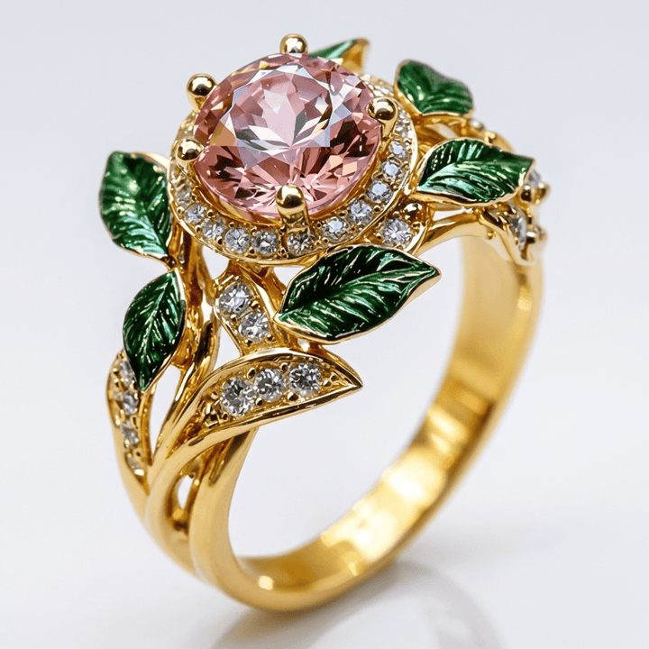 Gold Enchanted Garden Ring