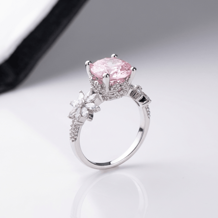 Pink Zirconia Sakura Dream Ring