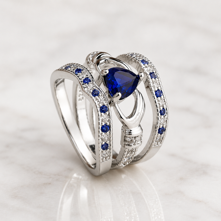 Eternal Lux Azura Ring Set
