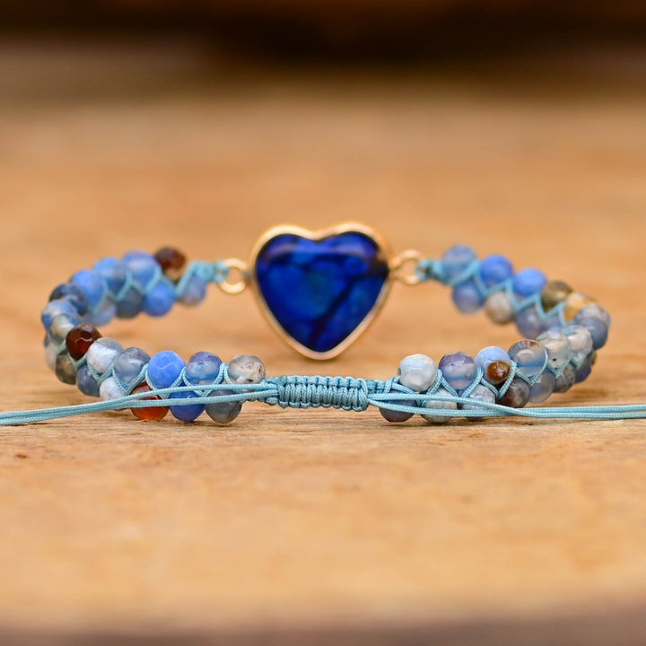 Intense Agate Love Bracelet