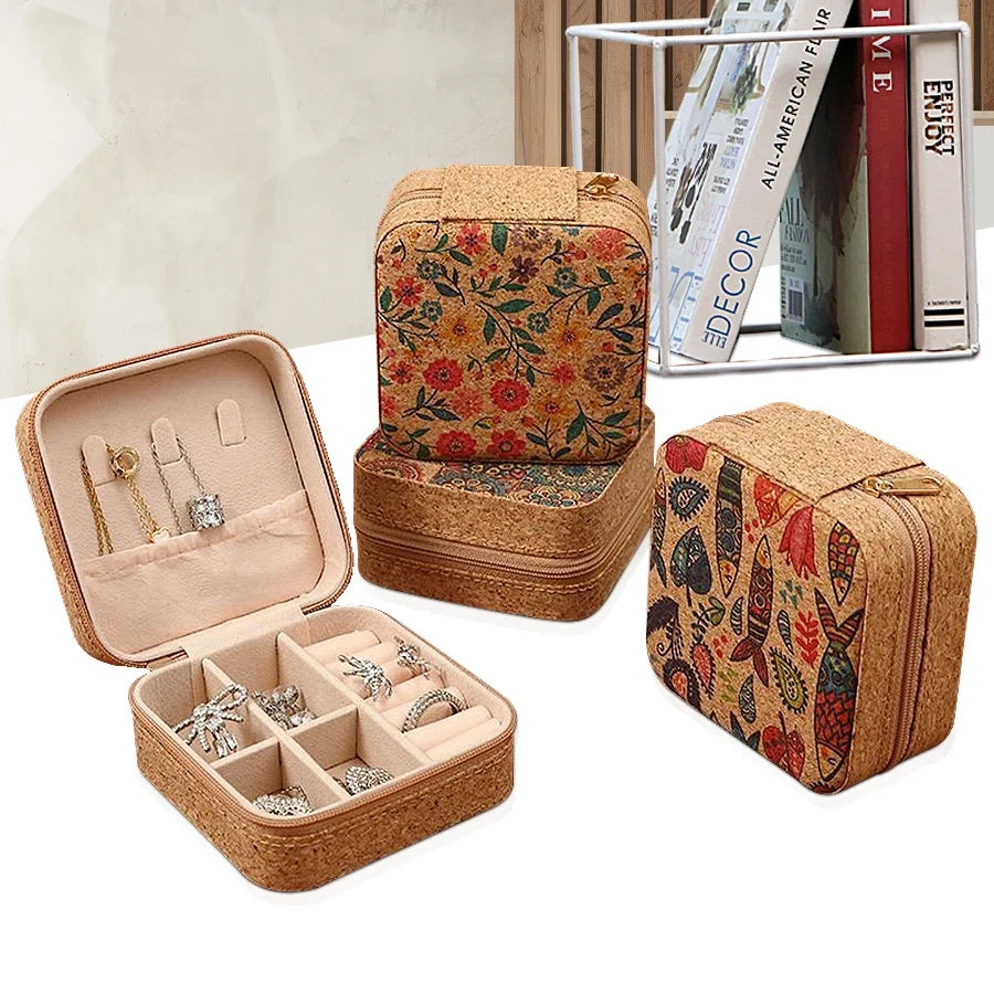 Vintage Jewelry Travel Case