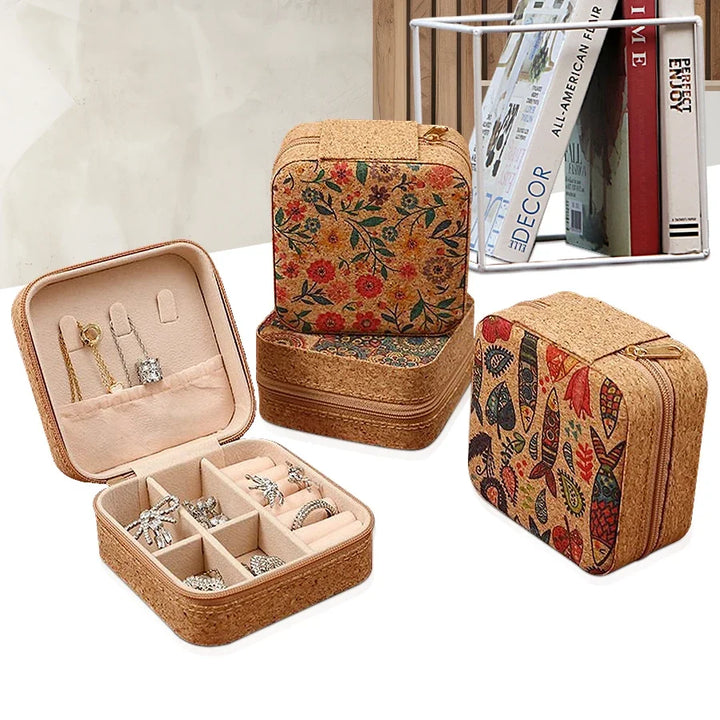 Vintage Jewelry Travel Case