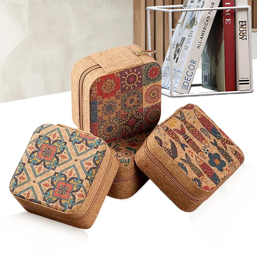 Vintage Jewelry Travel Case