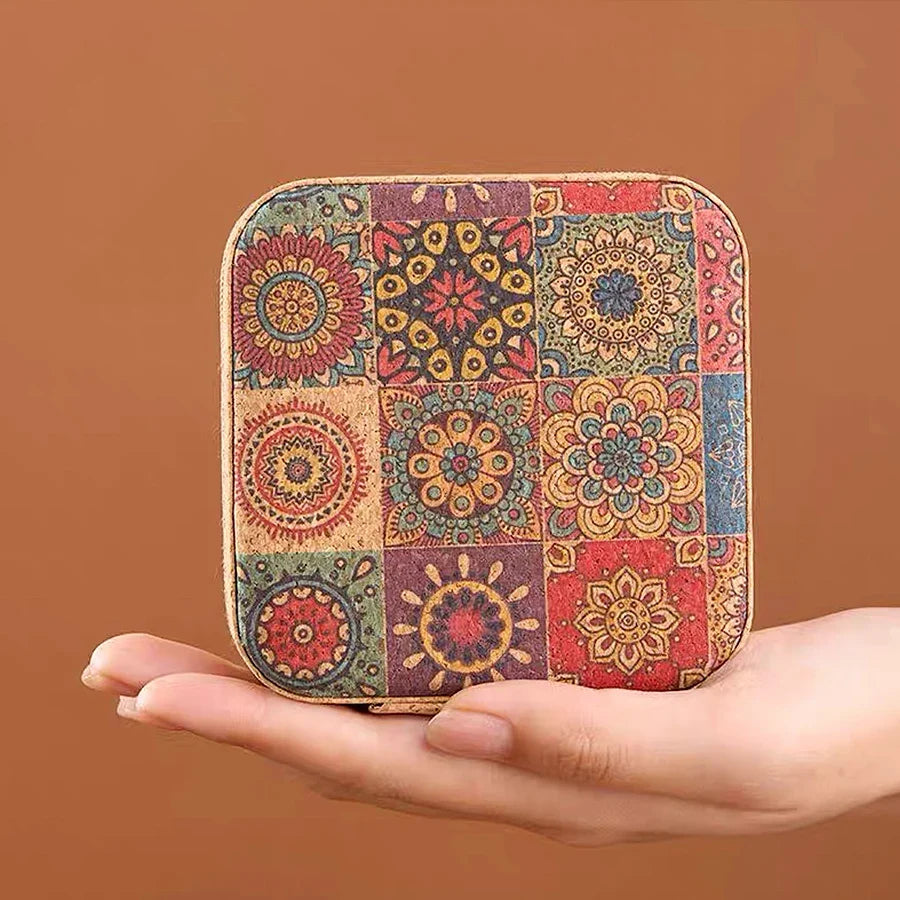 Vintage Jewelry Travel Case