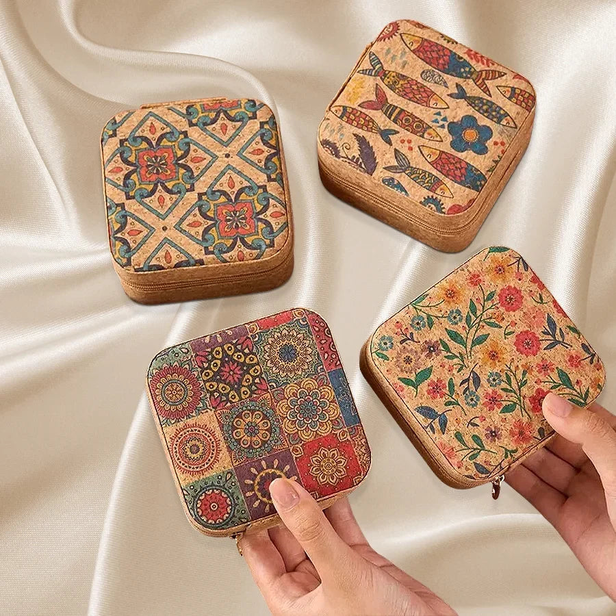 Vintage Jewelry Travel Case