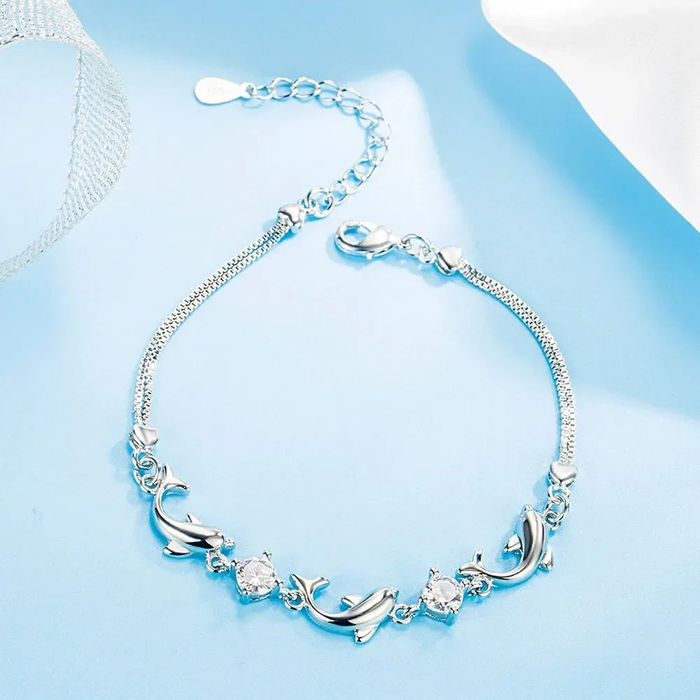 Sterling Silver Dolphin Jewelry Collection