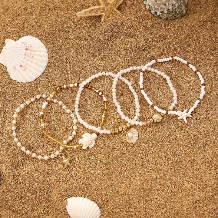 Ocean Dreams Pearl Bracelet Set
