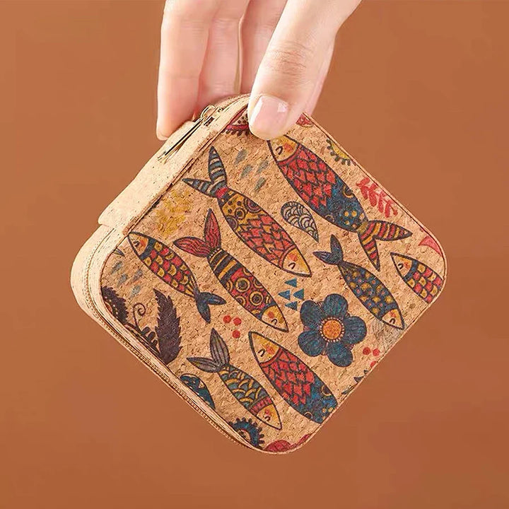 Vintage Jewelry Travel Case