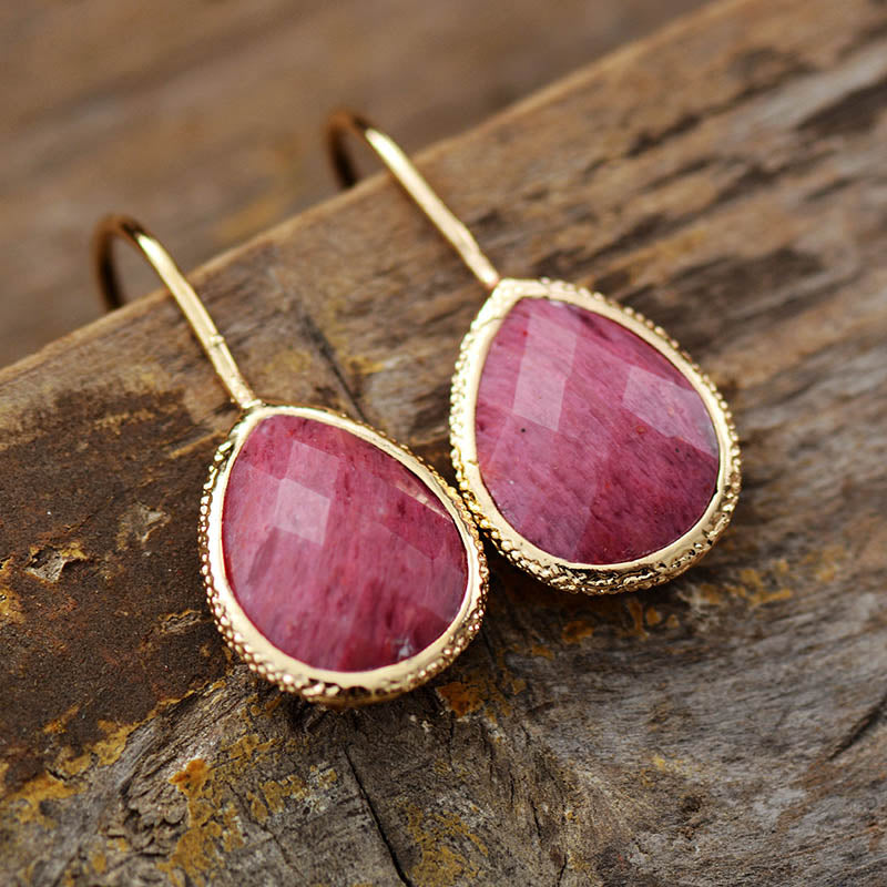 Earth Healing Energy Dangle Earrings