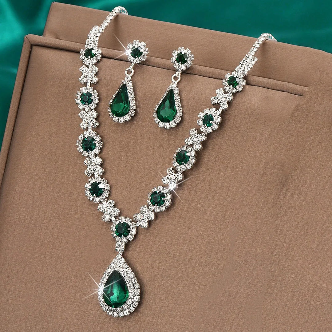 Timeless Crystal Garden Jewelry Set