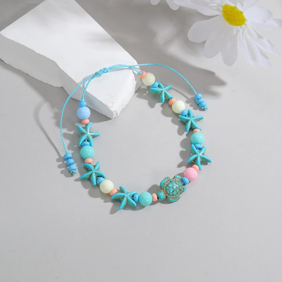 Ocean Treasures Sea Turtle Anklet
