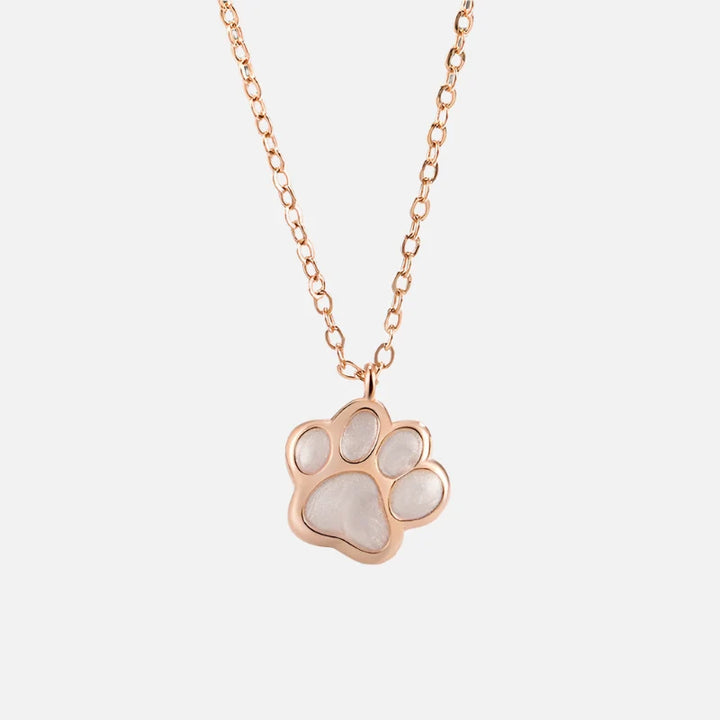 Necklace with Paw Charm