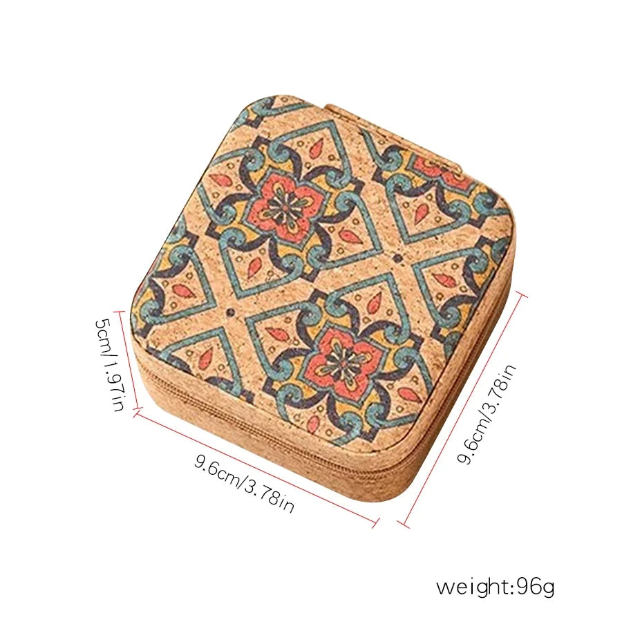 Vintage Jewelry Travel Case