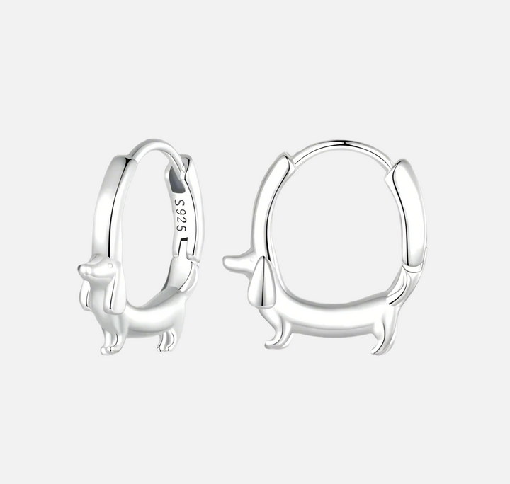 Precious Dachshund Hoops - A Pup Mom&