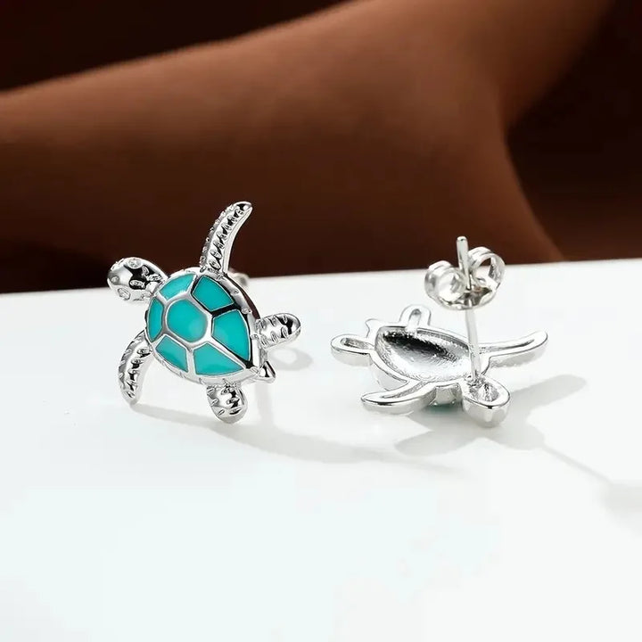 Sea Turtle Stud Earrings