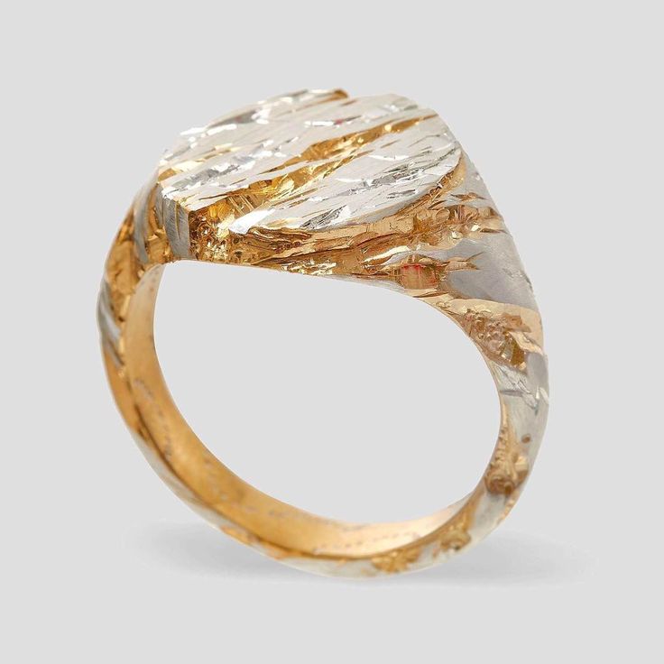 Vintage Gold &amp; Silver Ancient Ring