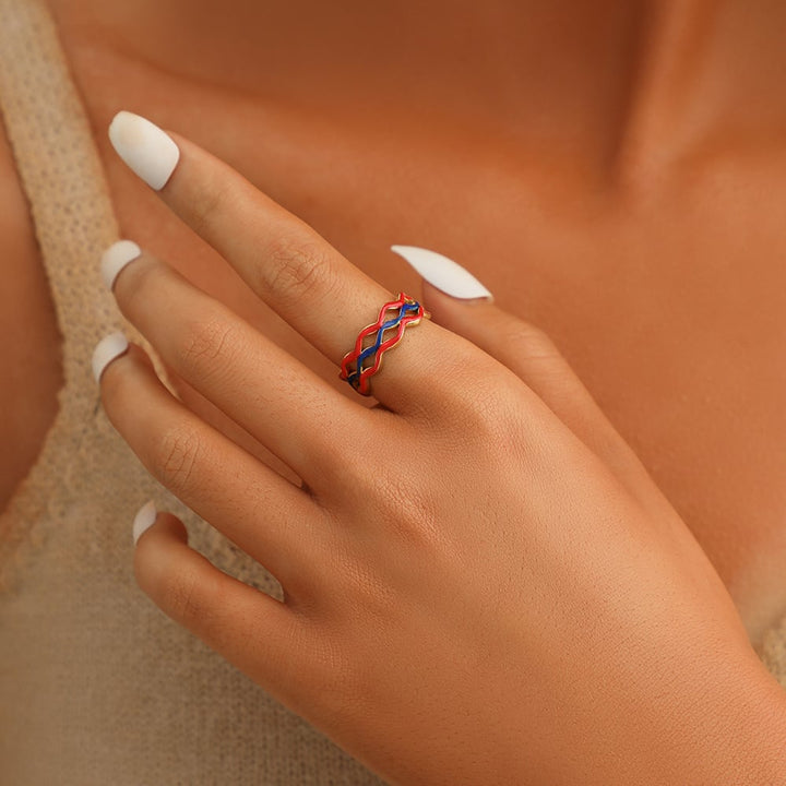 Elegant Stainless Steel Ring