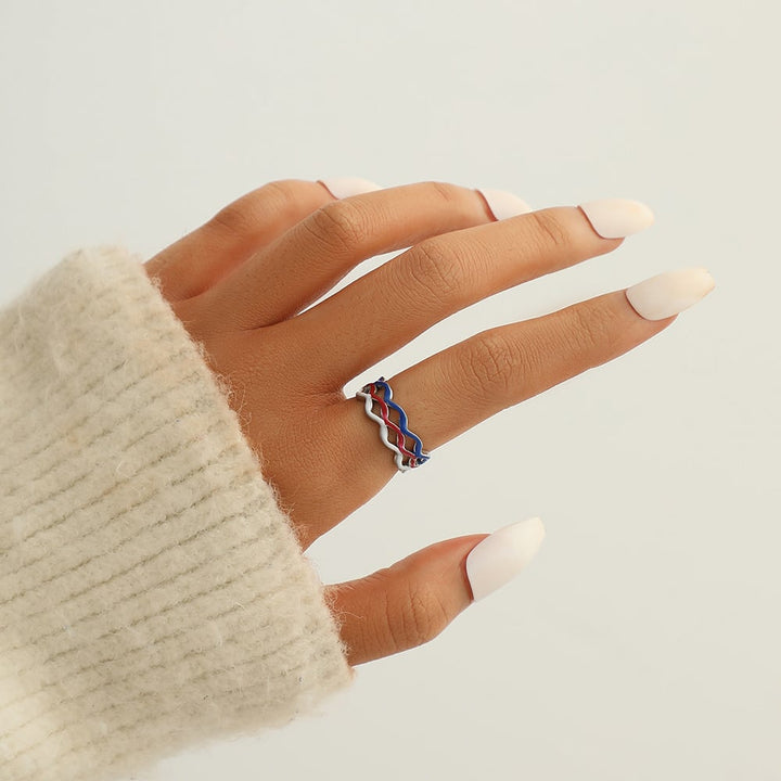 Elegant Stainless Steel Ring