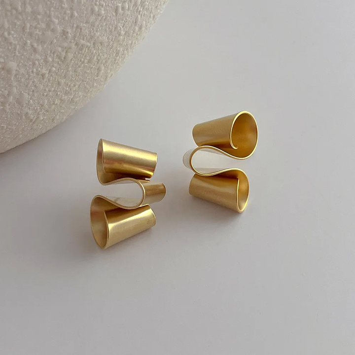Vintage Golden &amp; Silver Earrings