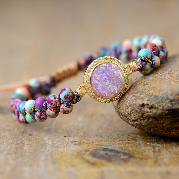 Opal &amp; Jasper Bracelet